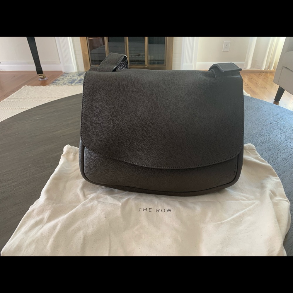 The Row Mail Bag, small in gray